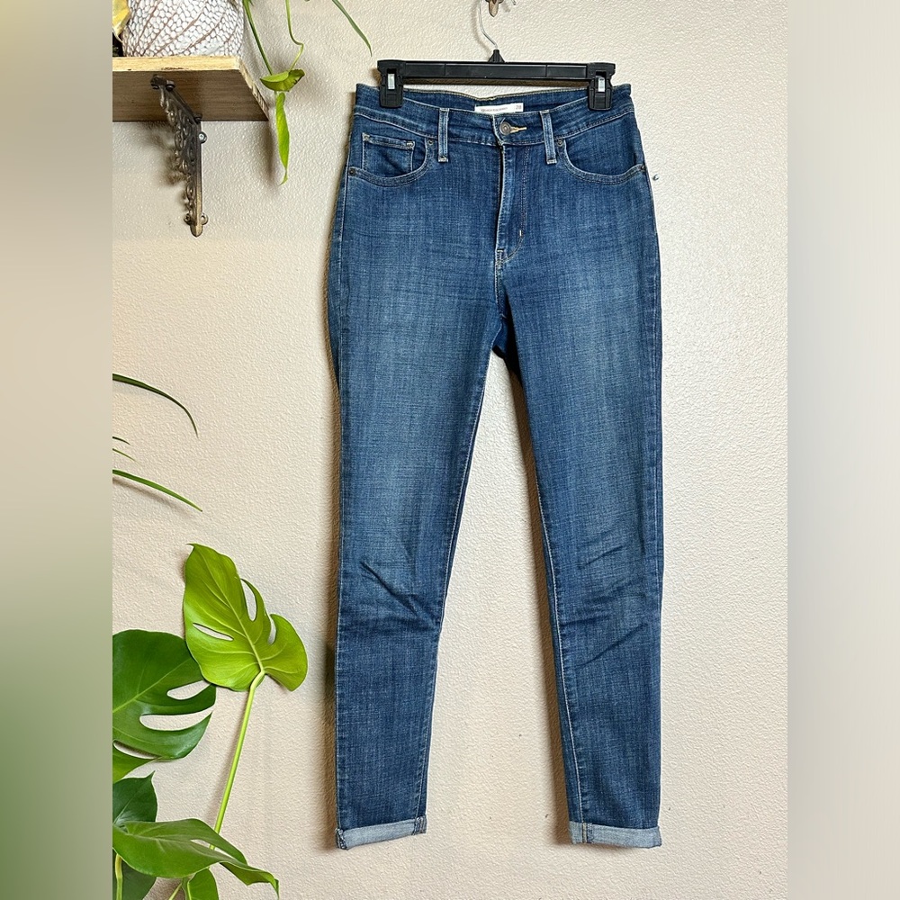 Levi Strauss & Co high rise skinny jeans size 28